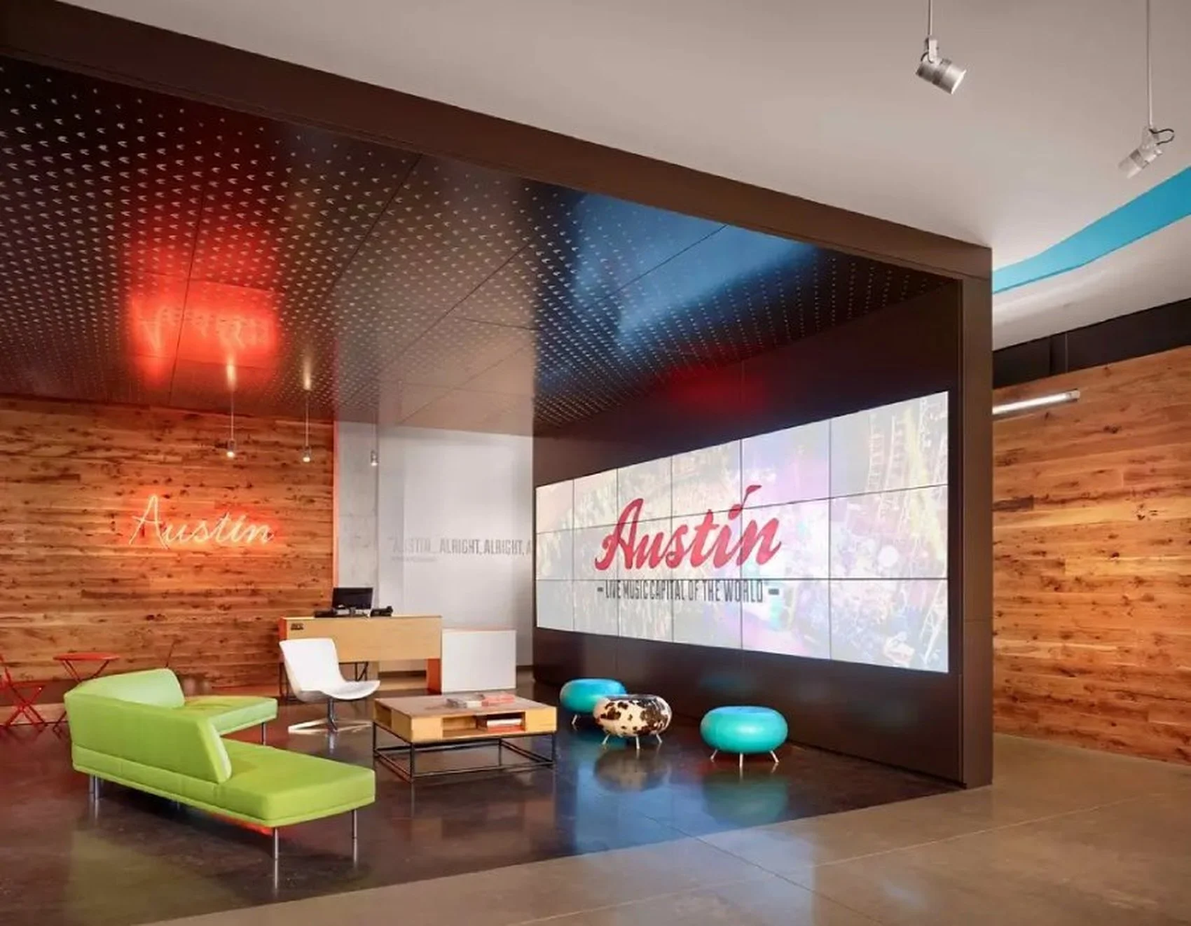 Downtown Austin, TX, the Live Music Capital of the World, where AV Connect designs and installs technology