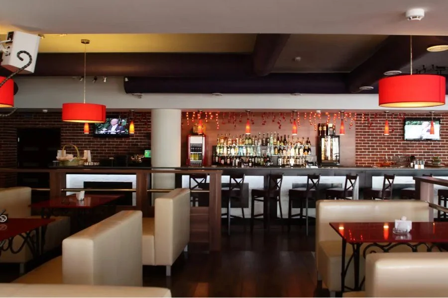 Restaurant & Bar commercial AV installation by AV Connect in Austin, TX