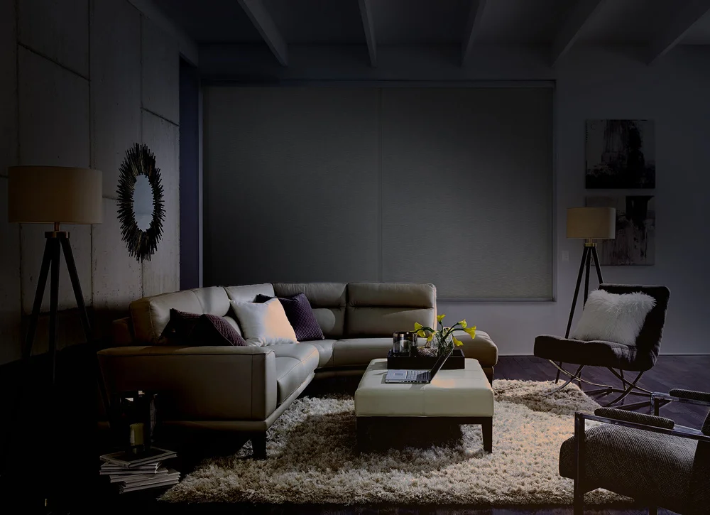 Movie Night lighting scene by AV Connect in Austin, TX