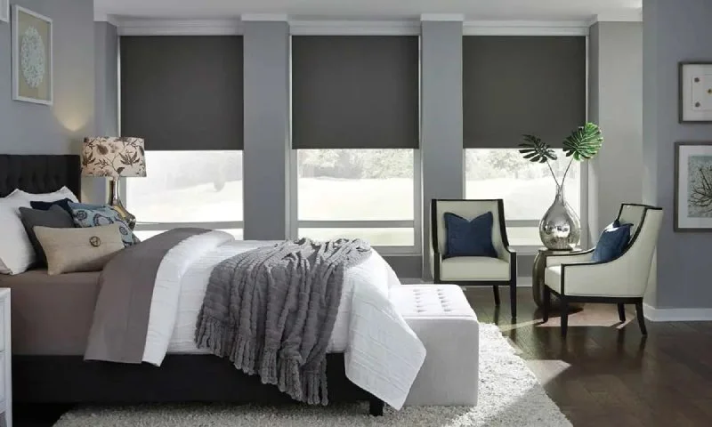 Blackout Shades installed by AV Connect in Austin, TX