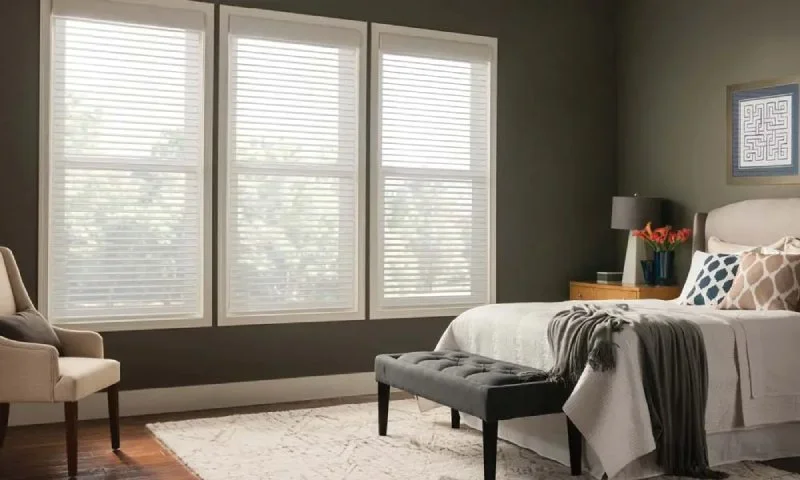 Horizontal Sheer Blinds installed by AV Connect in Austin, TX