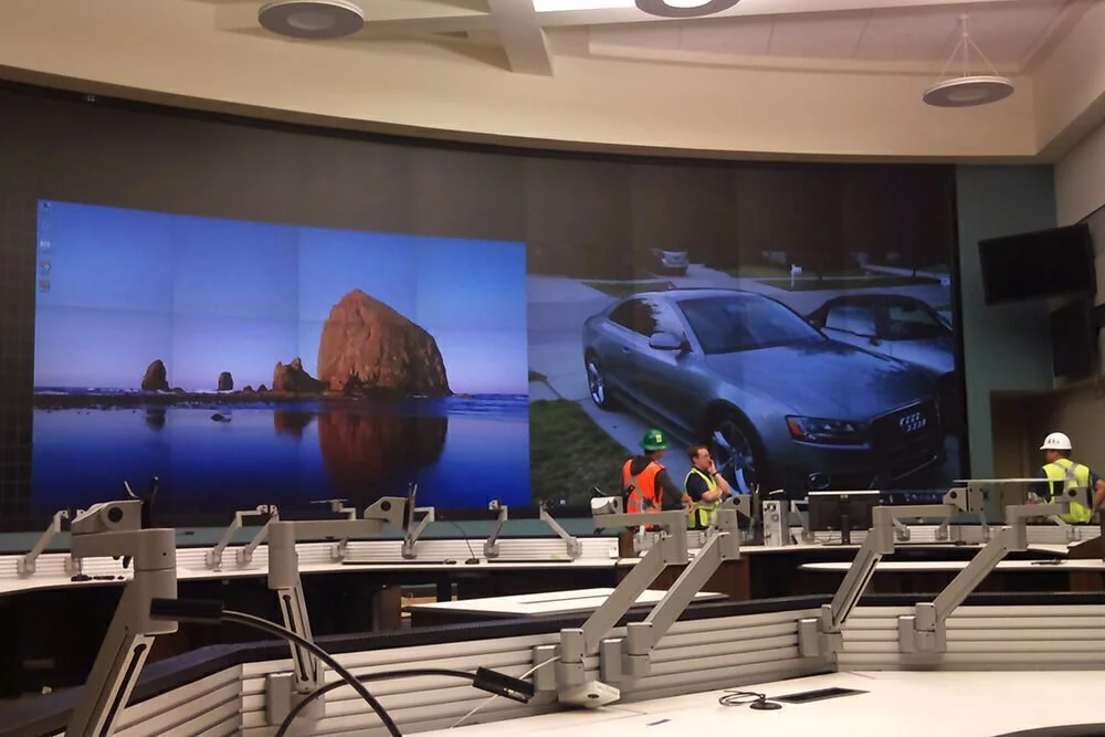Commercial audio video system installed in Austin, TX