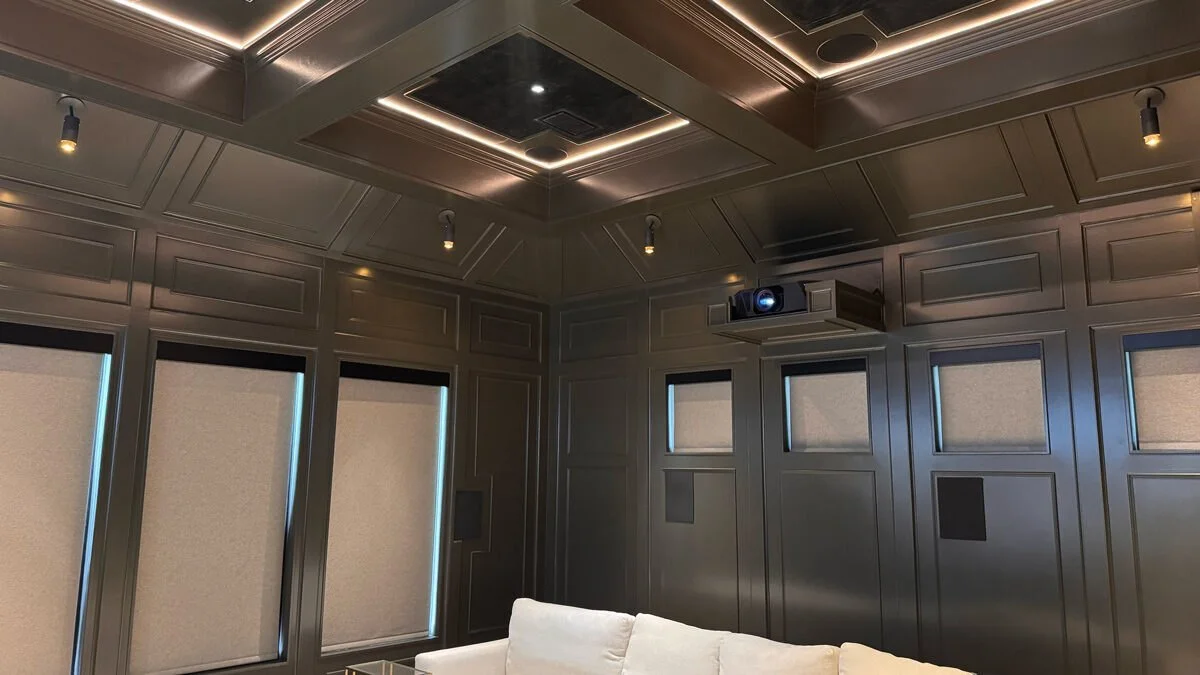 Custom home theater by AV Connect in Austin, TX