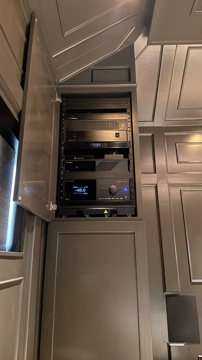 A home theater installation by AV Connect in Austin, TX