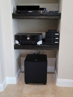 av shelf installation