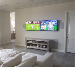home dual tv installation